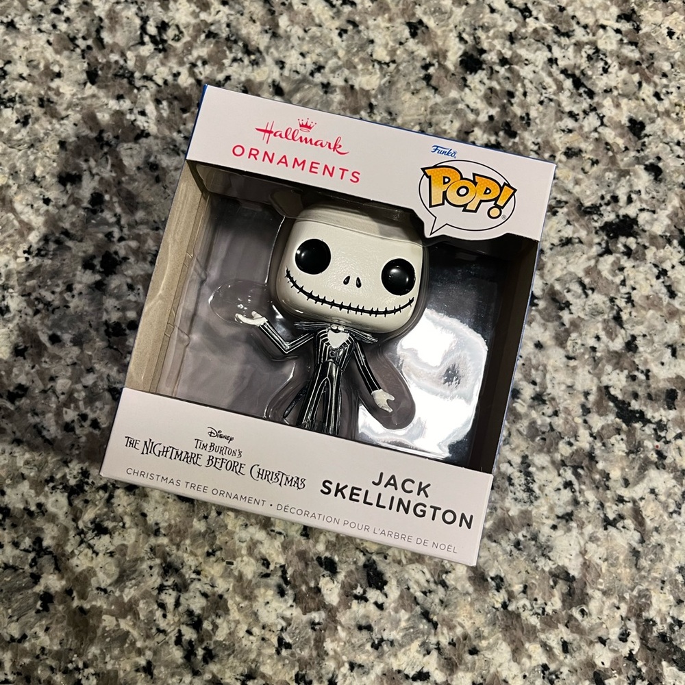 ⭐️ Hallmark ornaments x funko pop jack skellington ornament